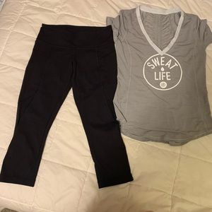 Used Lululemon bundle,size 6